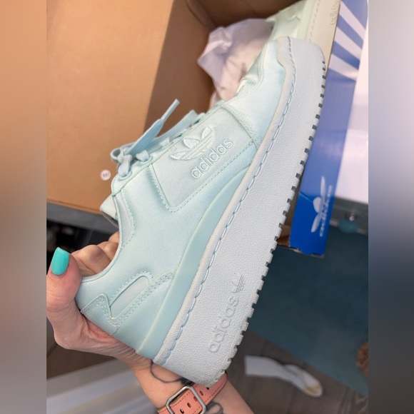 Adidas Forum Bold Low Mint Green Sayin sz 8 - Picture 2 of 6